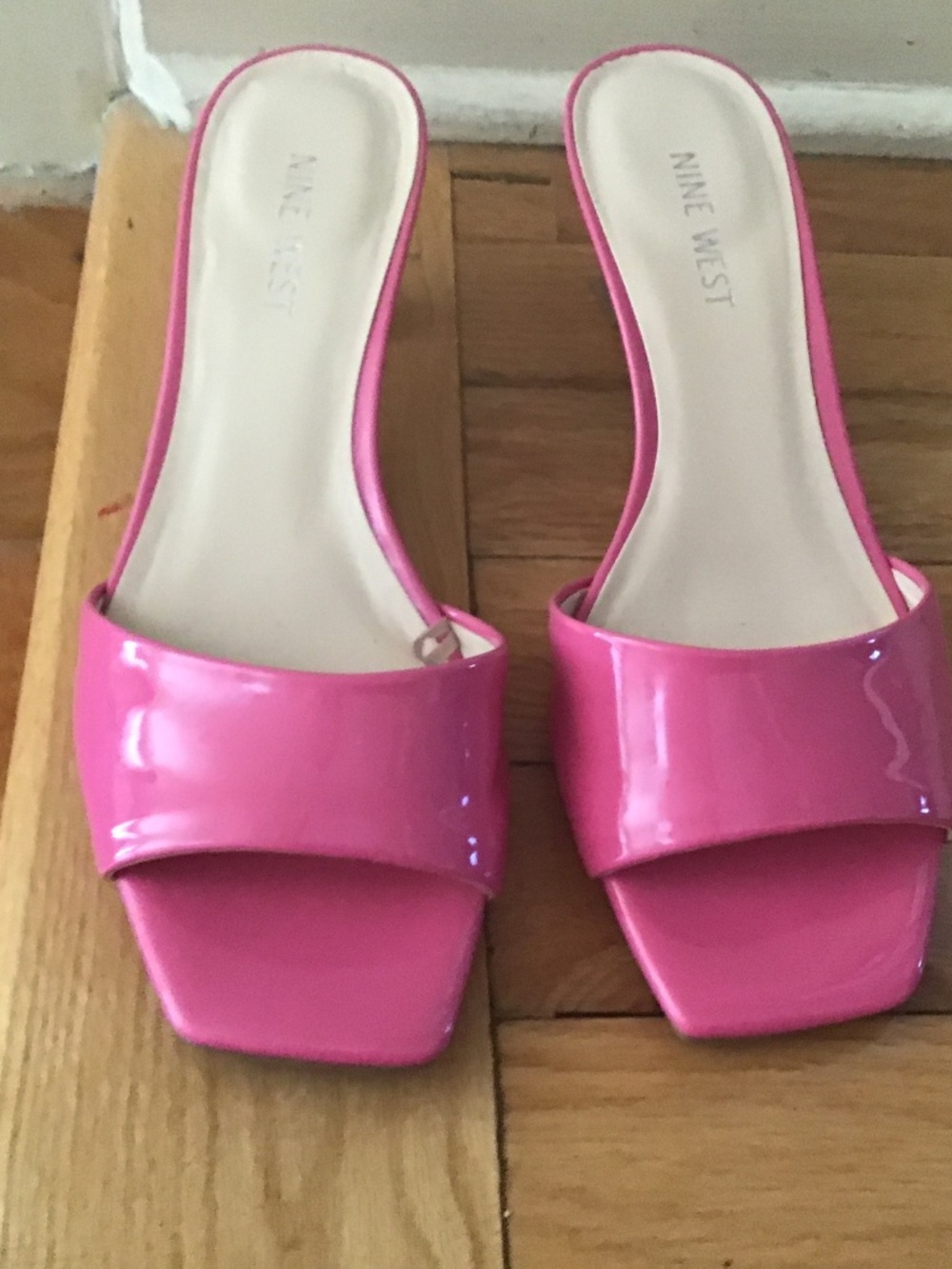 Raspberry pink sandals